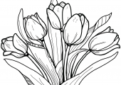 tulips-coloring-page (1)